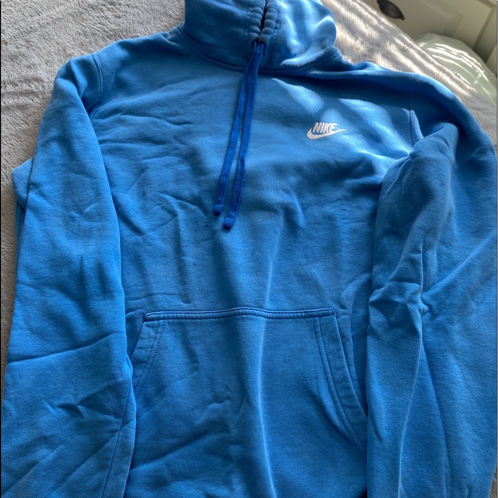 Blue Nike Hoodie(M)